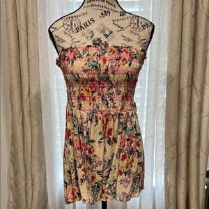 Torrid Floral Smocked Crop Top